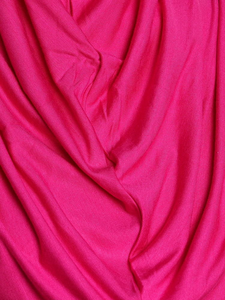 Deep Pink Plain Jersey Al Amira Hijab