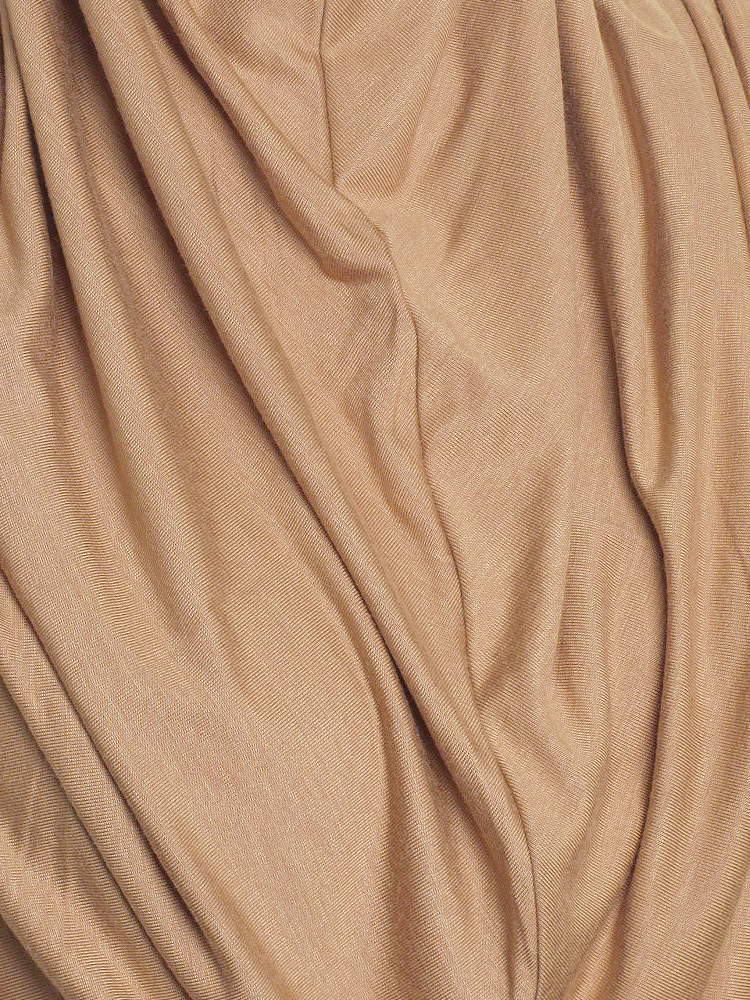 Dark Camel Plain Jersey Al Amira Hijab - Hijab Store Online