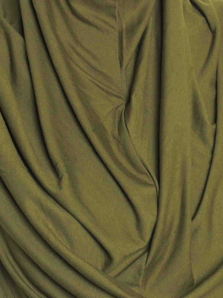 Khaki Green Plain Jersey Al Amira Hijab