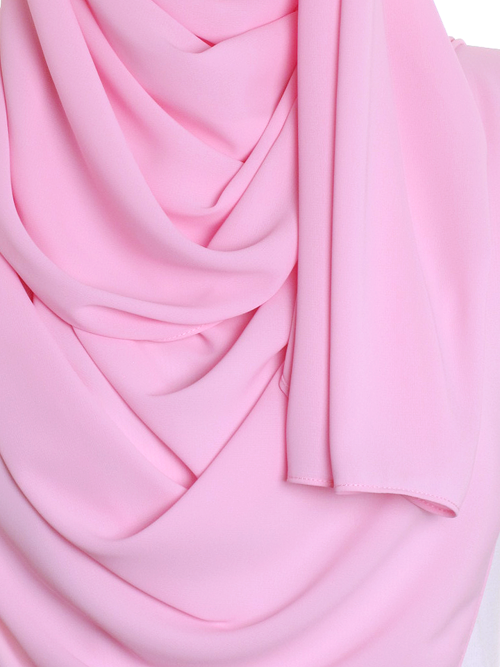 Baby Pink Premium Chiffon Hijab