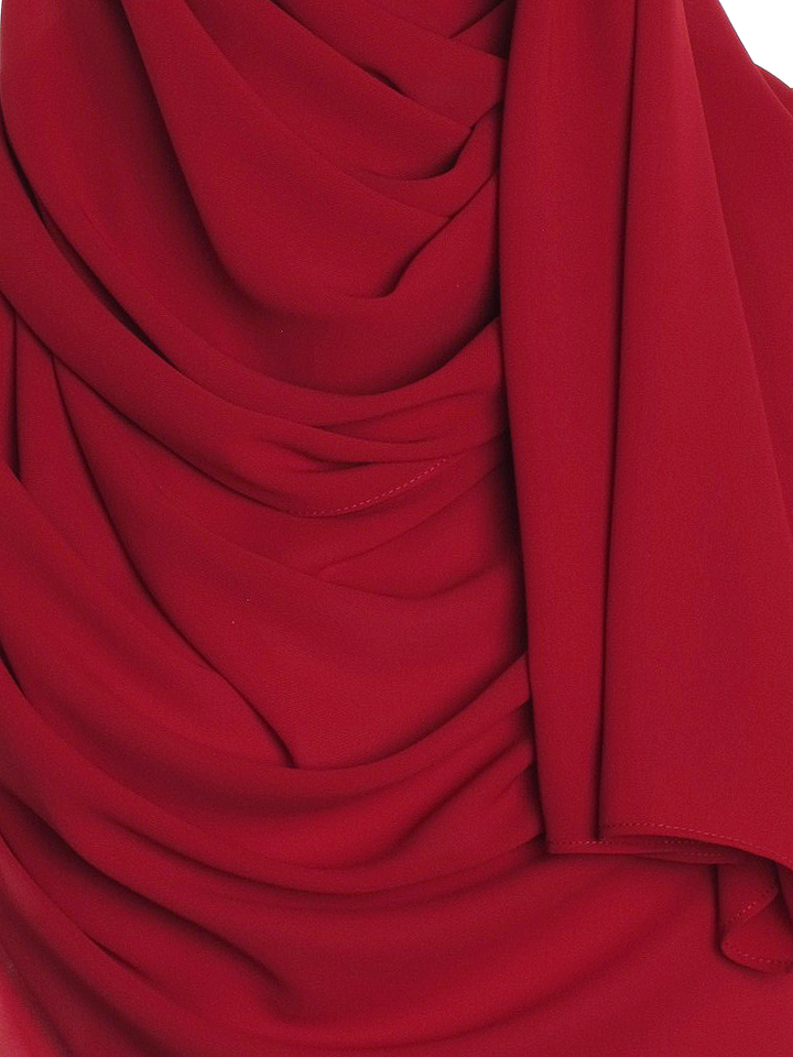 Crimson Premium Chiffon Hijab