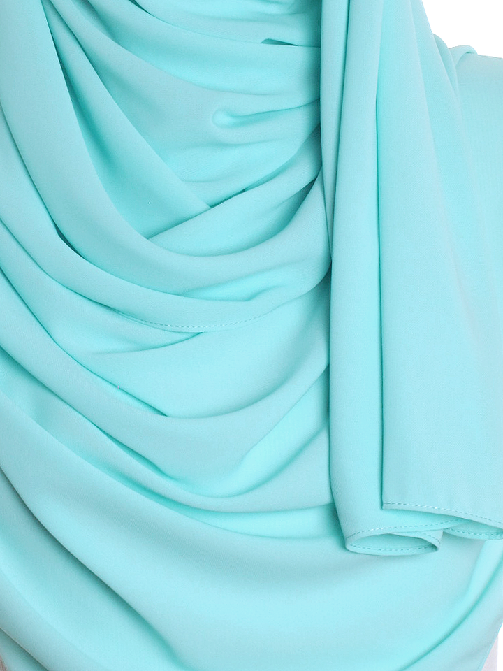 Duck Egg Blue Premium Chiffon Hijab