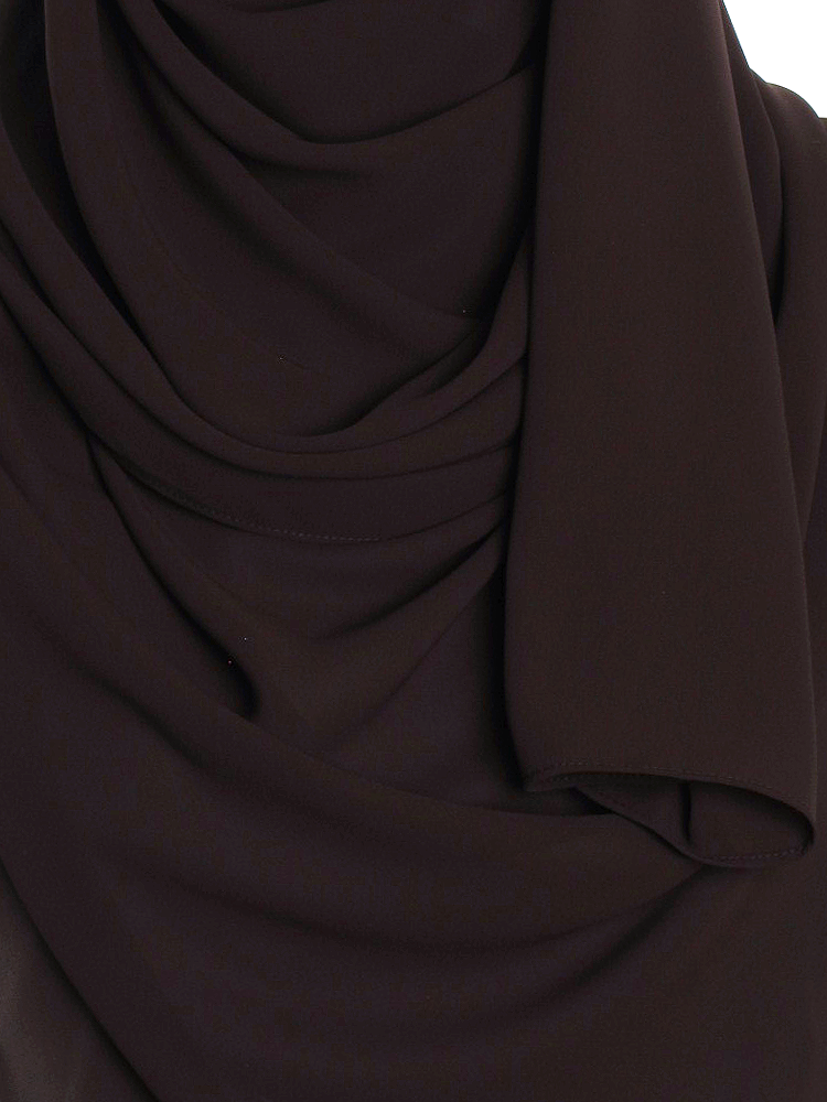 Espresso Premium Chiffon Hijab