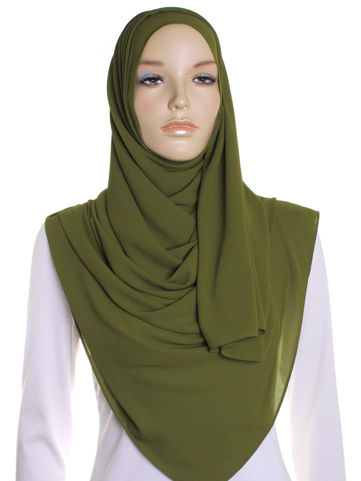 Peridot Premium Chiffon Hijab