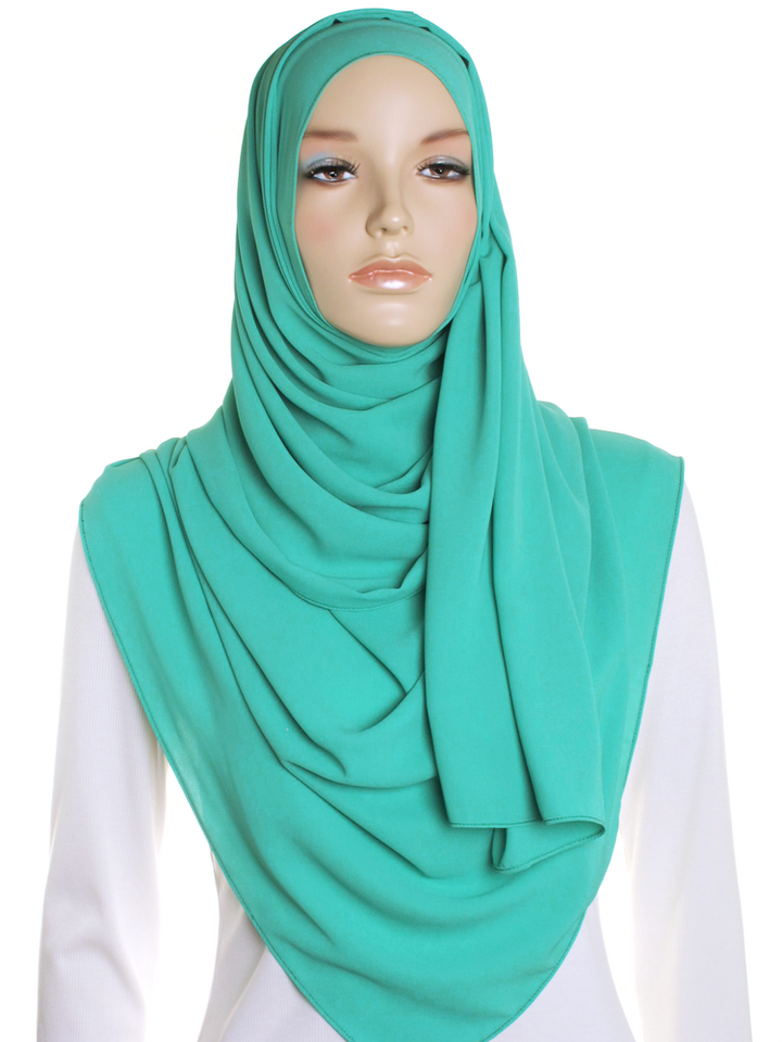 Spearmint Premium Chiffon Hijab