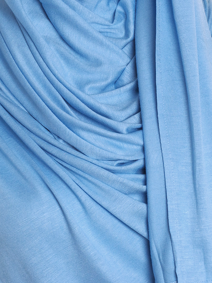 Baby Blue Premium Cotton Jersey Hijab