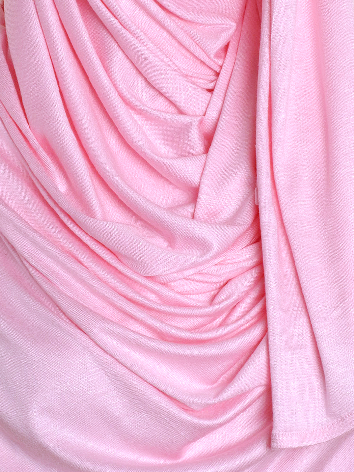 Pink Premium Cotton Jersey Hijab